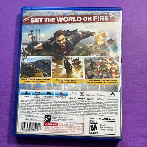 Just Cause 3 - (Sony PlayStation 4, 2015) PS4 - Picture 5 of 6